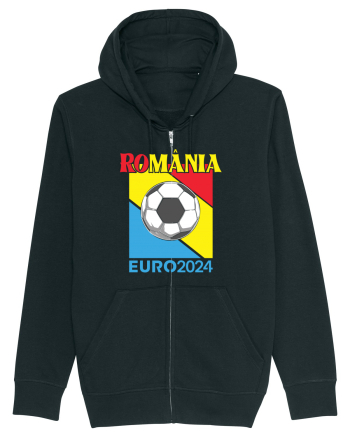 pentru suporteri - Romania Euro 2024 tricolor Black