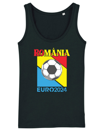 pentru suporteri - Romania Euro 2024 tricolor Black