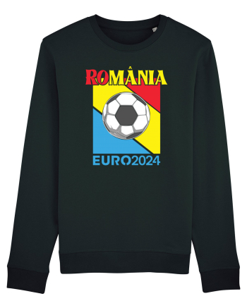 pentru suporteri - Romania Euro 2024 tricolor Black