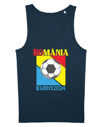 pentru suporteri - Romania Euro 2024 tricolor Navy