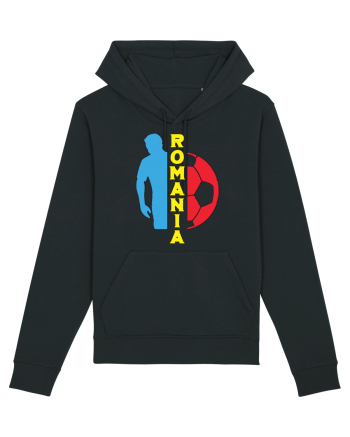 Suporter fotbal Romania v6 Black