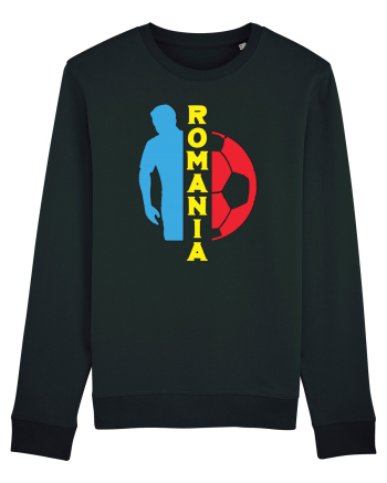 Suporter fotbal Romania v6 Black
