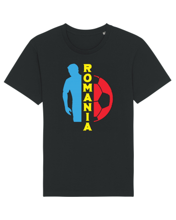 Suporter fotbal Romania v6 Black