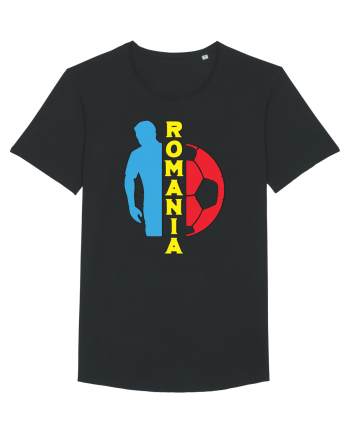 Suporter fotbal Romania v6 Black