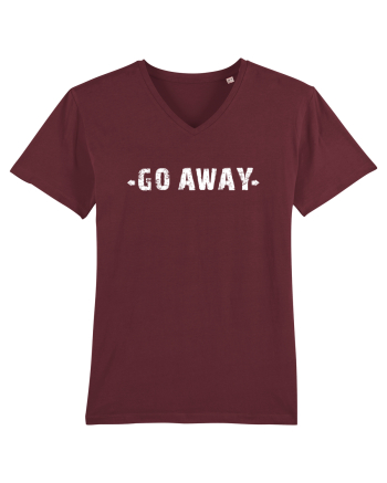 GO AWAY  Burgundy