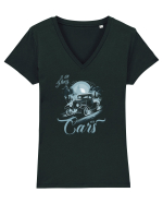 I STILL PLAY WITH CARS - Inca ma joc cu masinile 2 Tricou mânecă scurtă guler V Damă Evoker