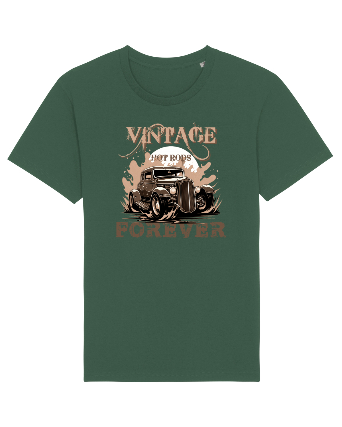 Tricou mânecă scurtă Unisex Rocker Bottle Green