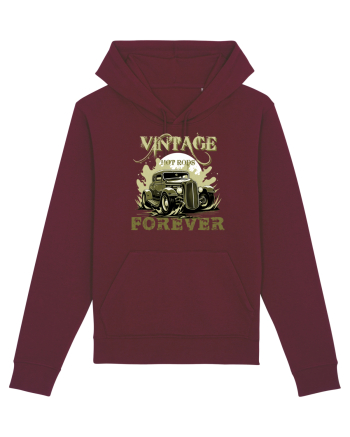 VINTAGE HOT RODS FOREVER 3 Burgundy