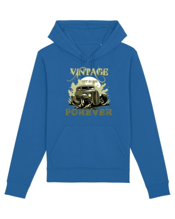 VINTAGE HOT RODS FOREVER 3 Royal Blue