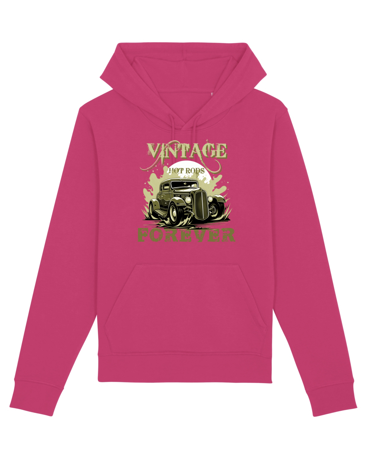 Hanorac Unisex Drummer Raspberry