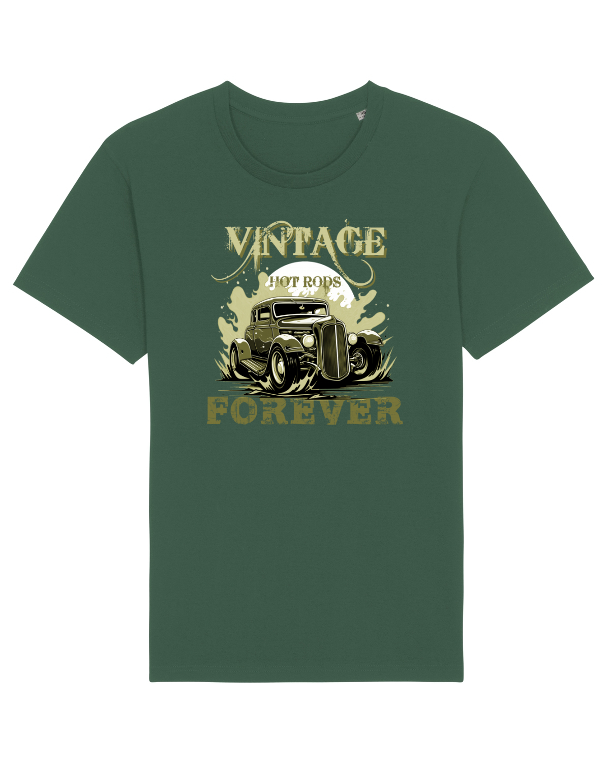 Tricou mânecă scurtă Unisex Rocker Bottle Green