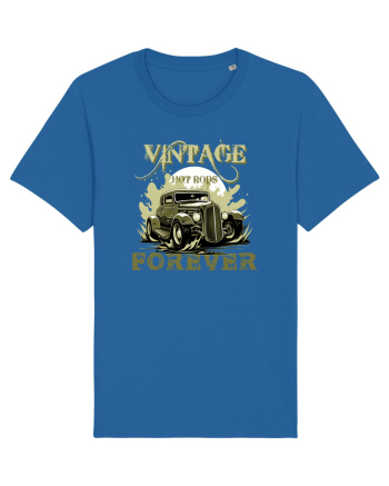 VINTAGE HOT RODS FOREVER 3 Royal Blue