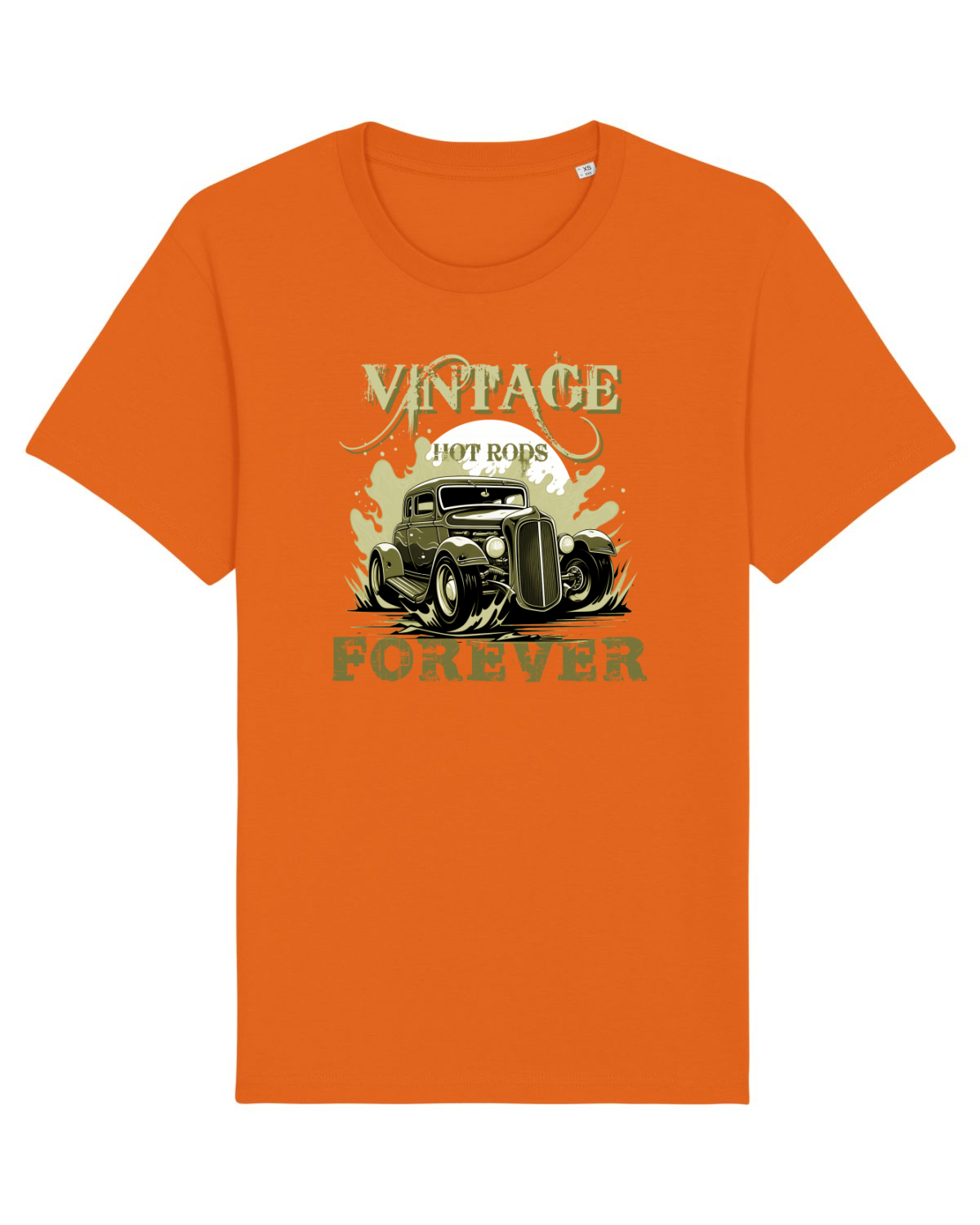 Tricou mânecă scurtă Unisex Rocker Bright Orange