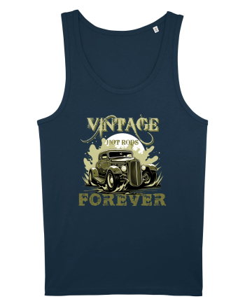 VINTAGE HOT RODS FOREVER 3 Navy