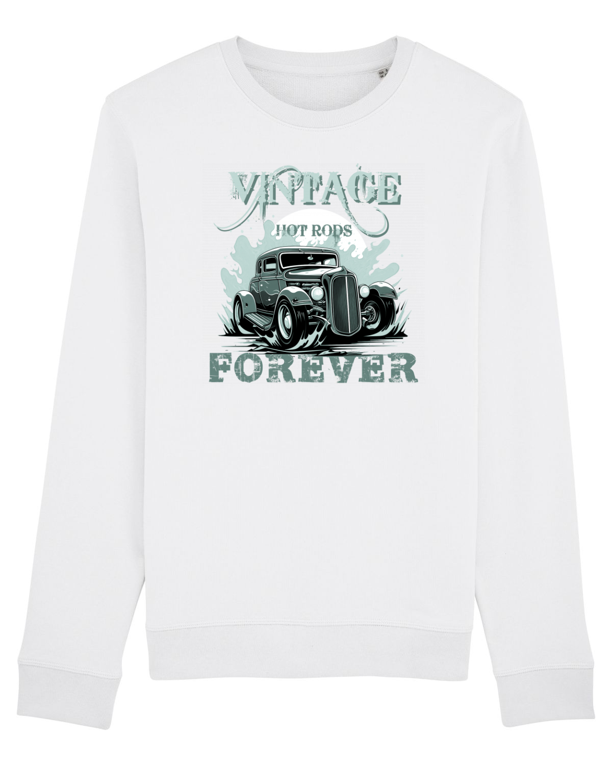 Bluză mânecă lungă Unisex Rise White