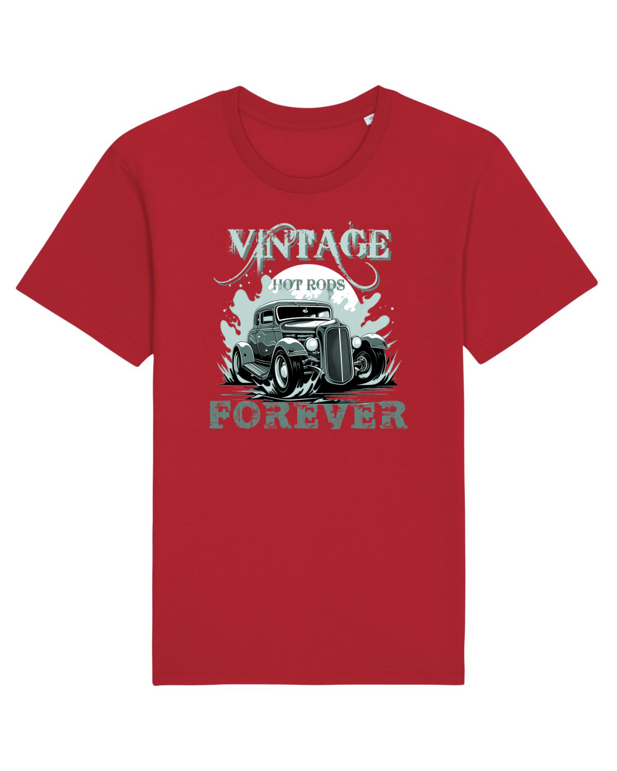 Tricou mânecă scurtă Unisex Rocker Red
