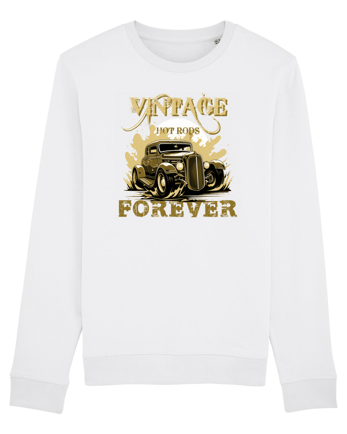 Bluză mânecă lungă Unisex Rise White