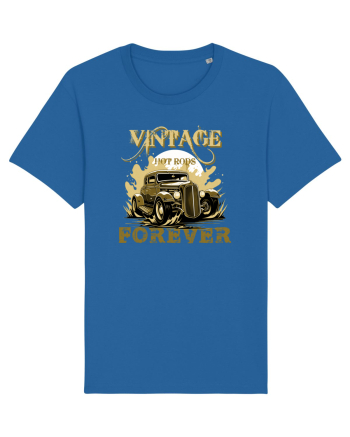 VINTAGE HOT RODS FOREVER 5 Royal Blue