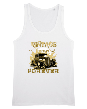 VINTAGE HOT RODS FOREVER 5 White