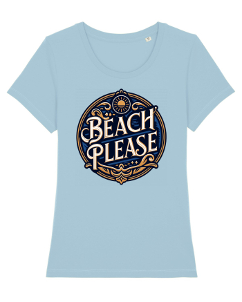 Beach please Sky Blue