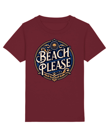 Beach please Burgundy