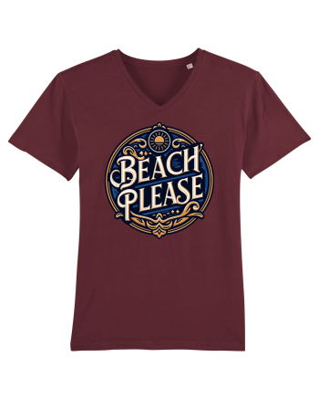 Beach please Burgundy