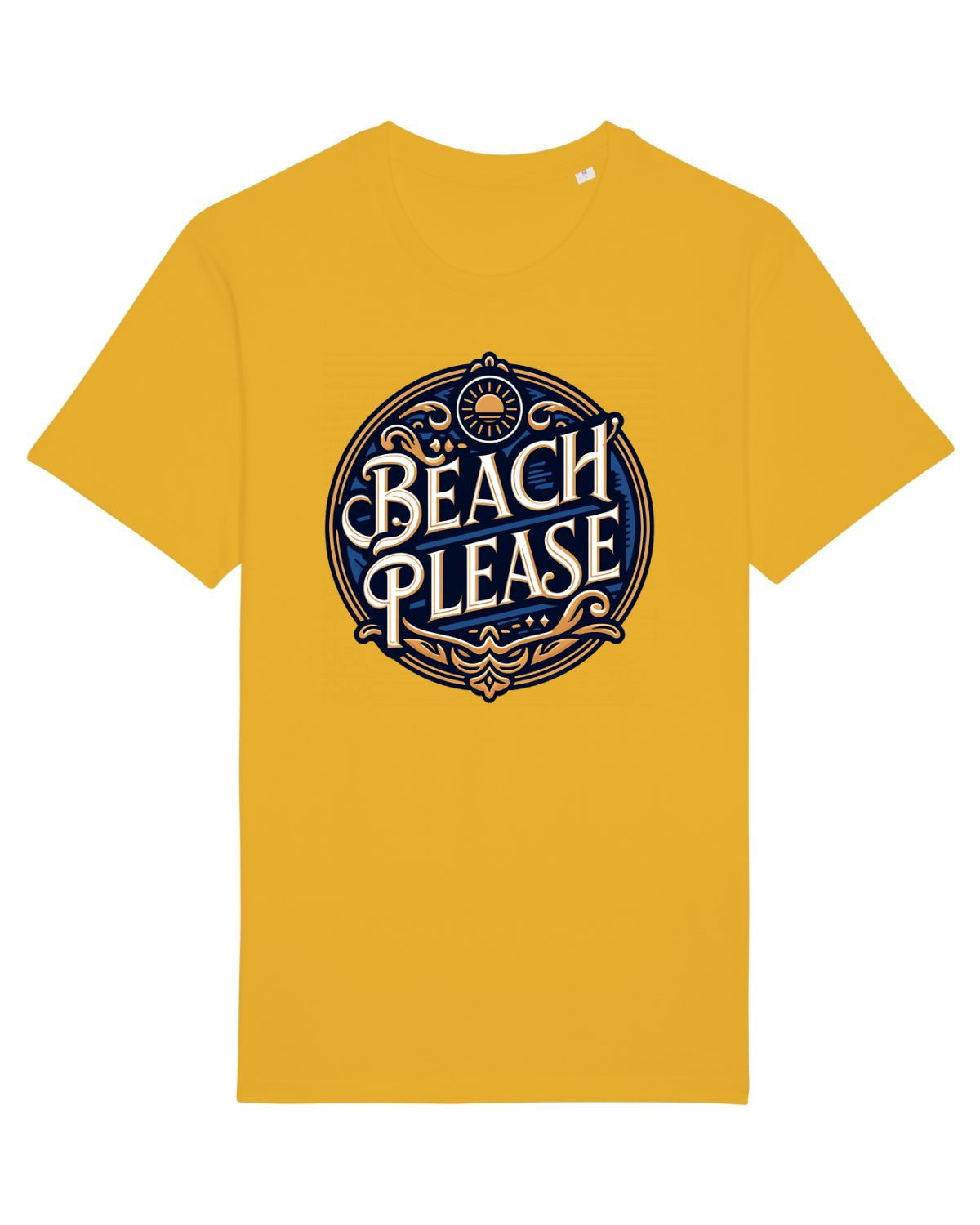 Tricou mânecă scurtă Unisex Rocker Spectra Yellow