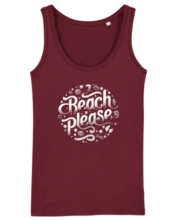 Beach please Burgundy