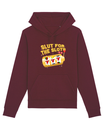 Slut for the slots Burgundy