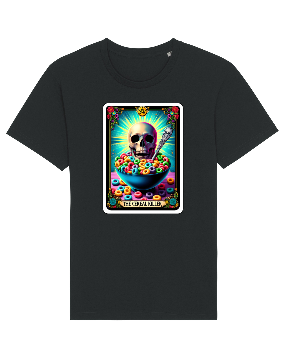 Tricou mânecă scurtă Unisex Rocker Black
