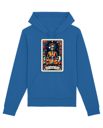 Death Before Decaf Royal Blue