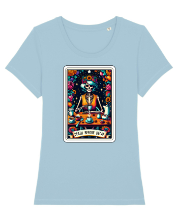 Death Before Decaf Sky Blue