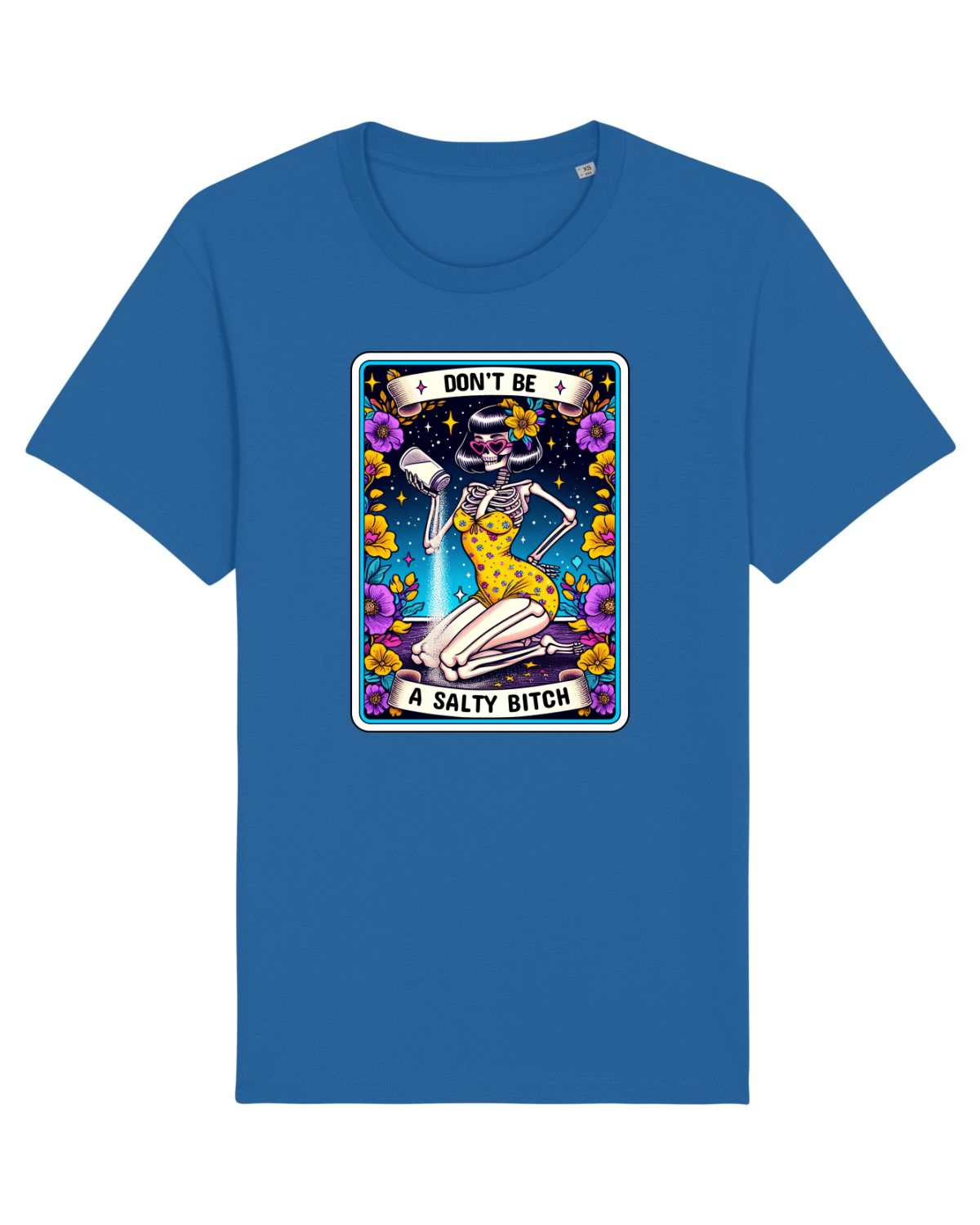 Tricou mânecă scurtă Unisex Rocker Royal Blue