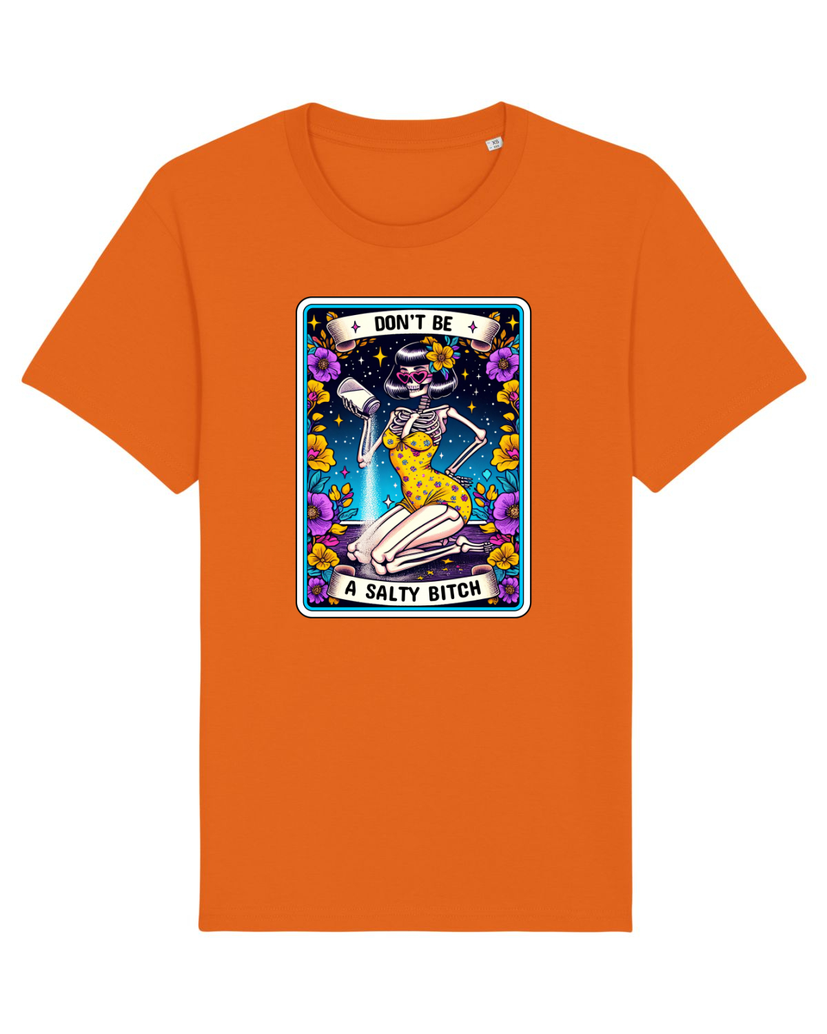 Tricou mânecă scurtă Unisex Rocker Bright Orange
