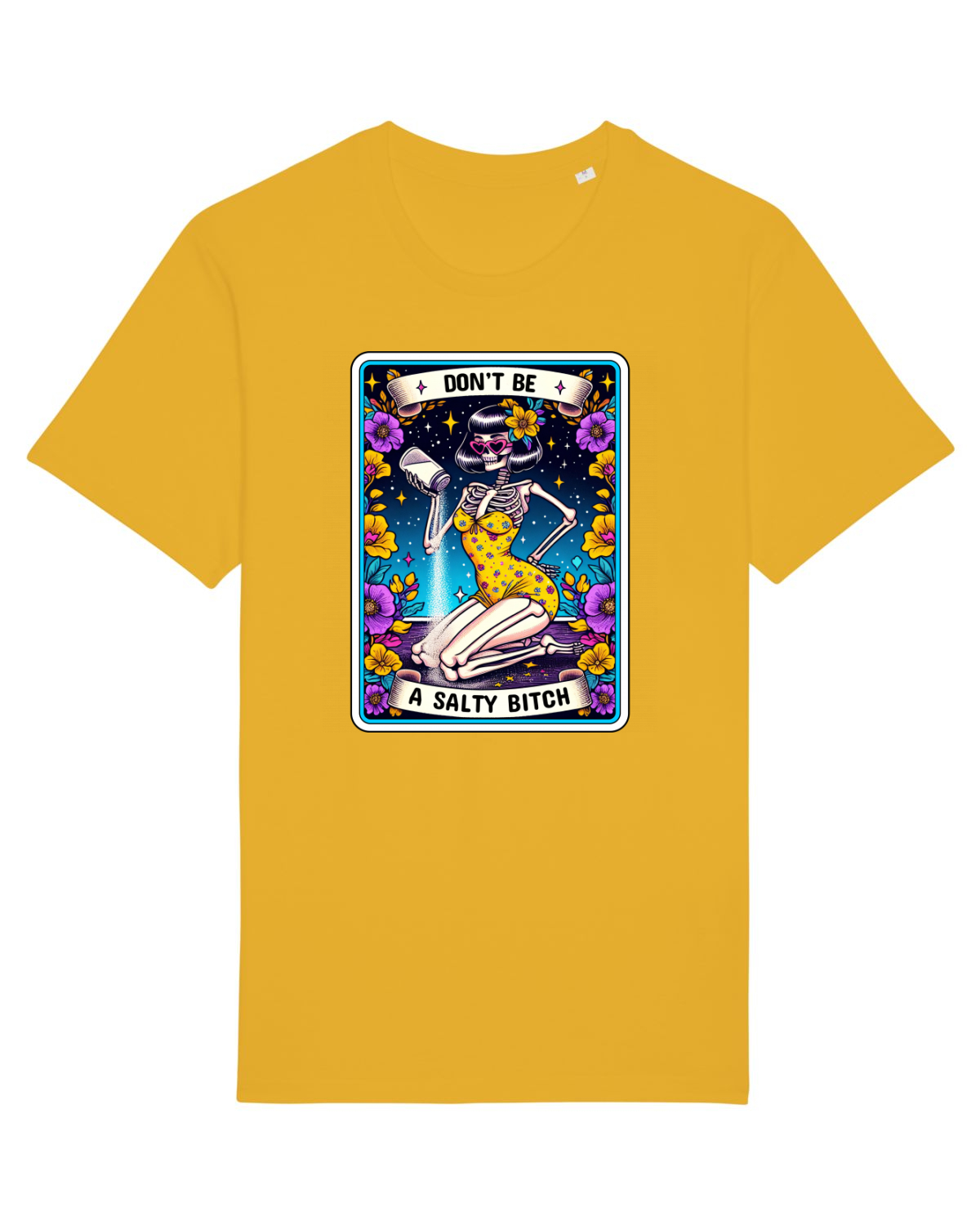 Tricou mânecă scurtă Unisex Rocker Spectra Yellow