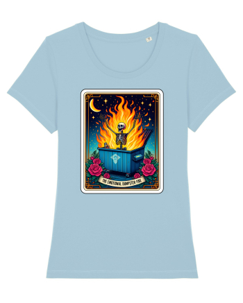 Emotional Dumpster Fire Sky Blue
