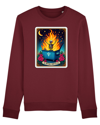 Emotional Dumpster Fire Burgundy