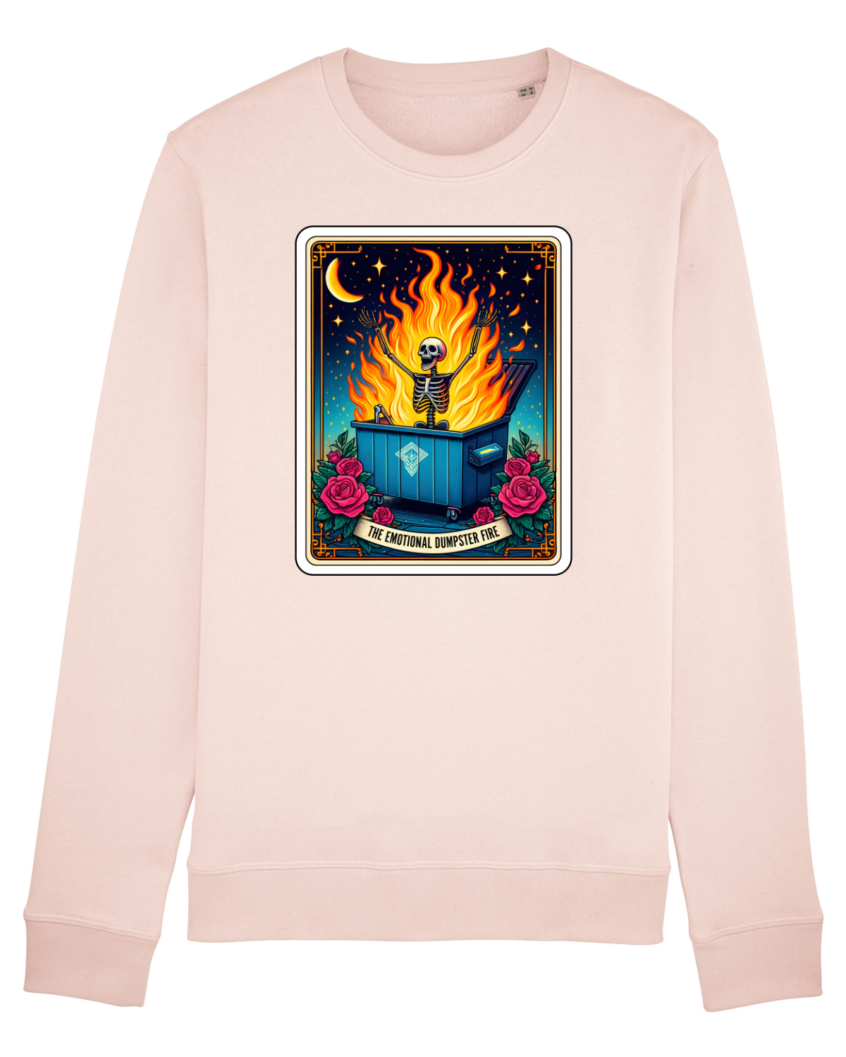 Bluză mânecă lungă Unisex Rise Candy Pink