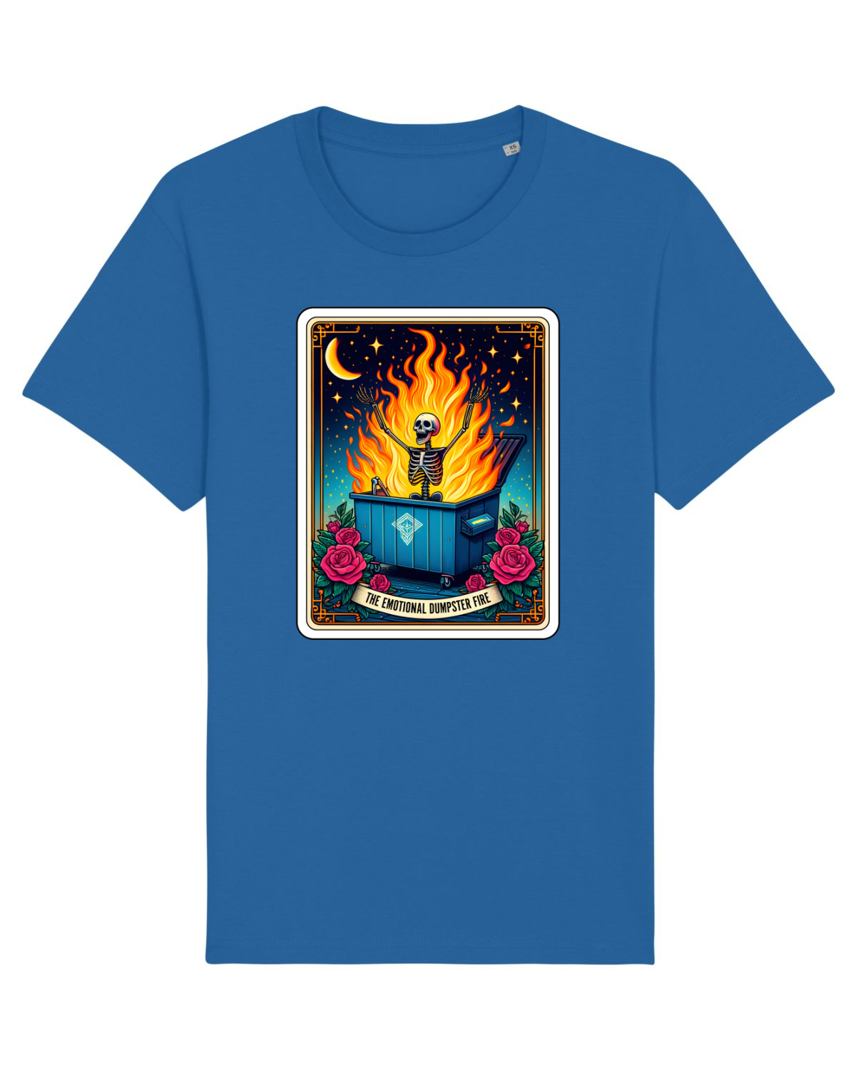 Tricou mânecă scurtă Unisex Rocker Royal Blue