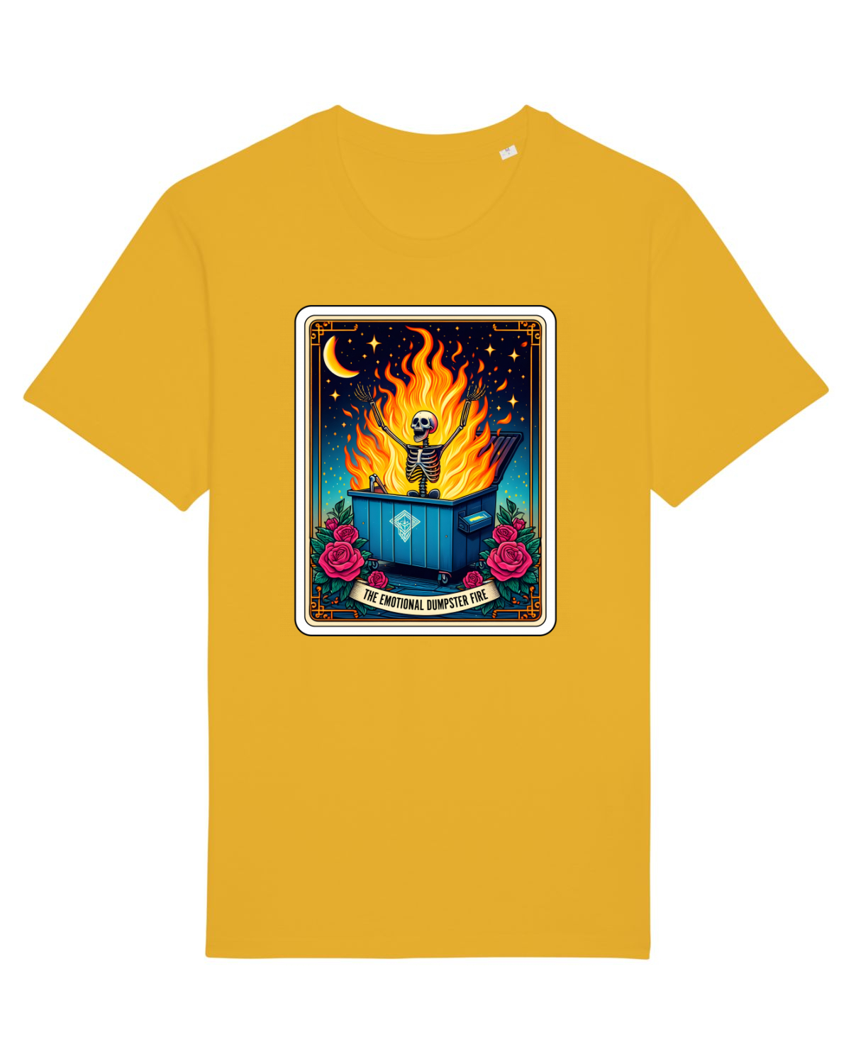 Tricou mânecă scurtă Unisex Rocker Spectra Yellow