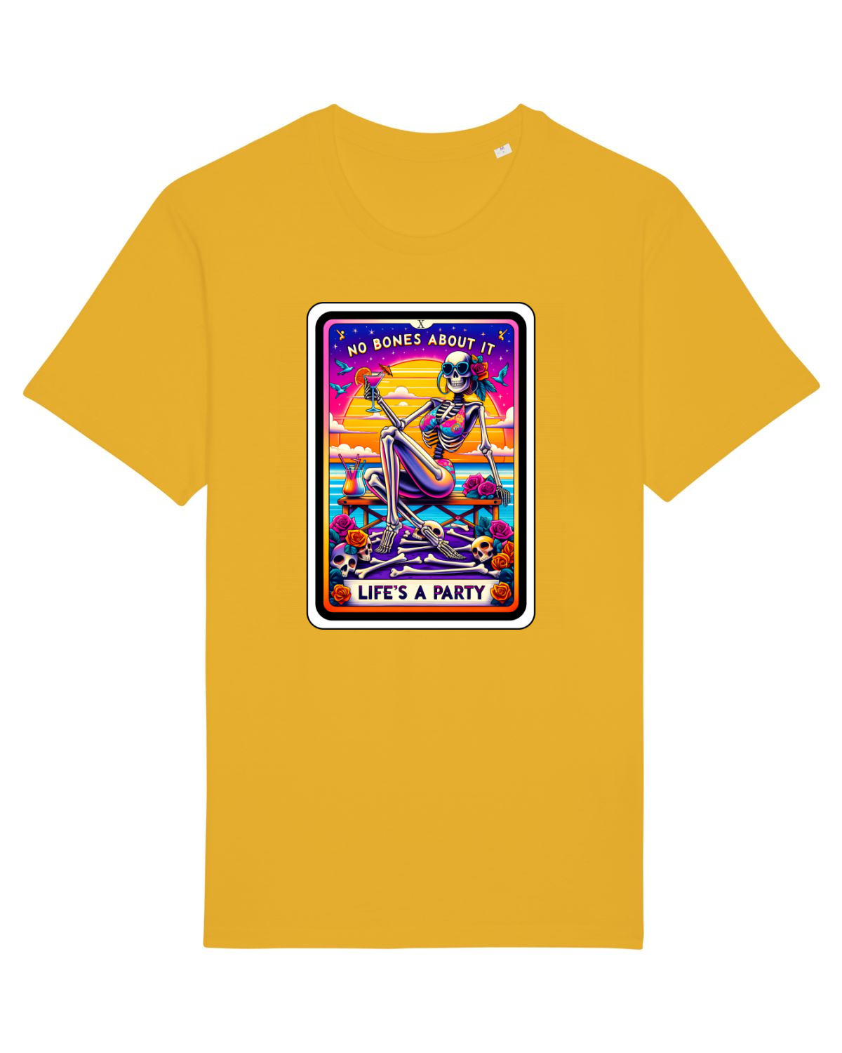 Tricou mânecă scurtă Unisex Rocker Spectra Yellow