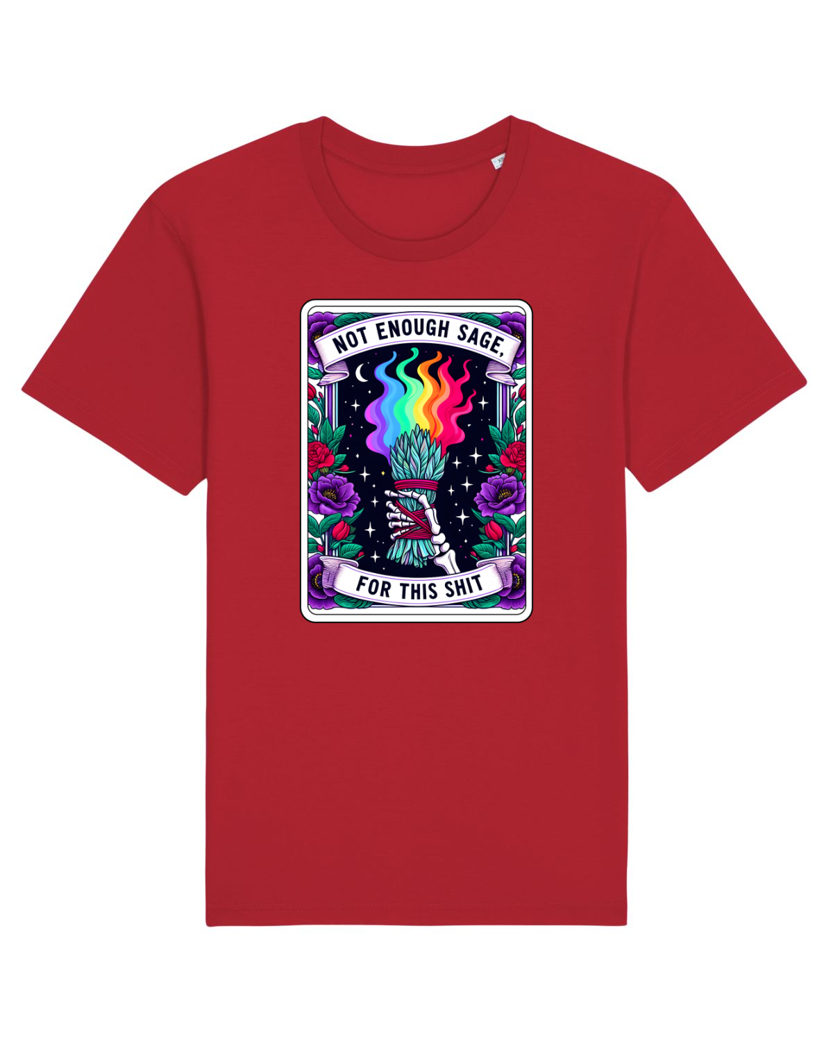 Tricou mânecă scurtă Unisex Rocker Red