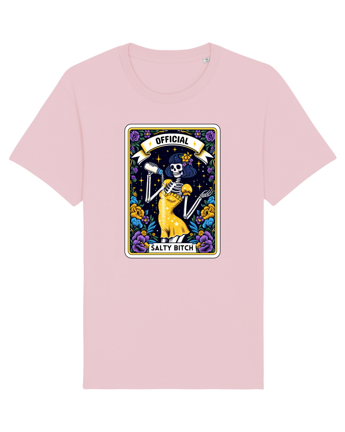 Tricou mânecă scurtă Unisex Rocker Cotton Pink
