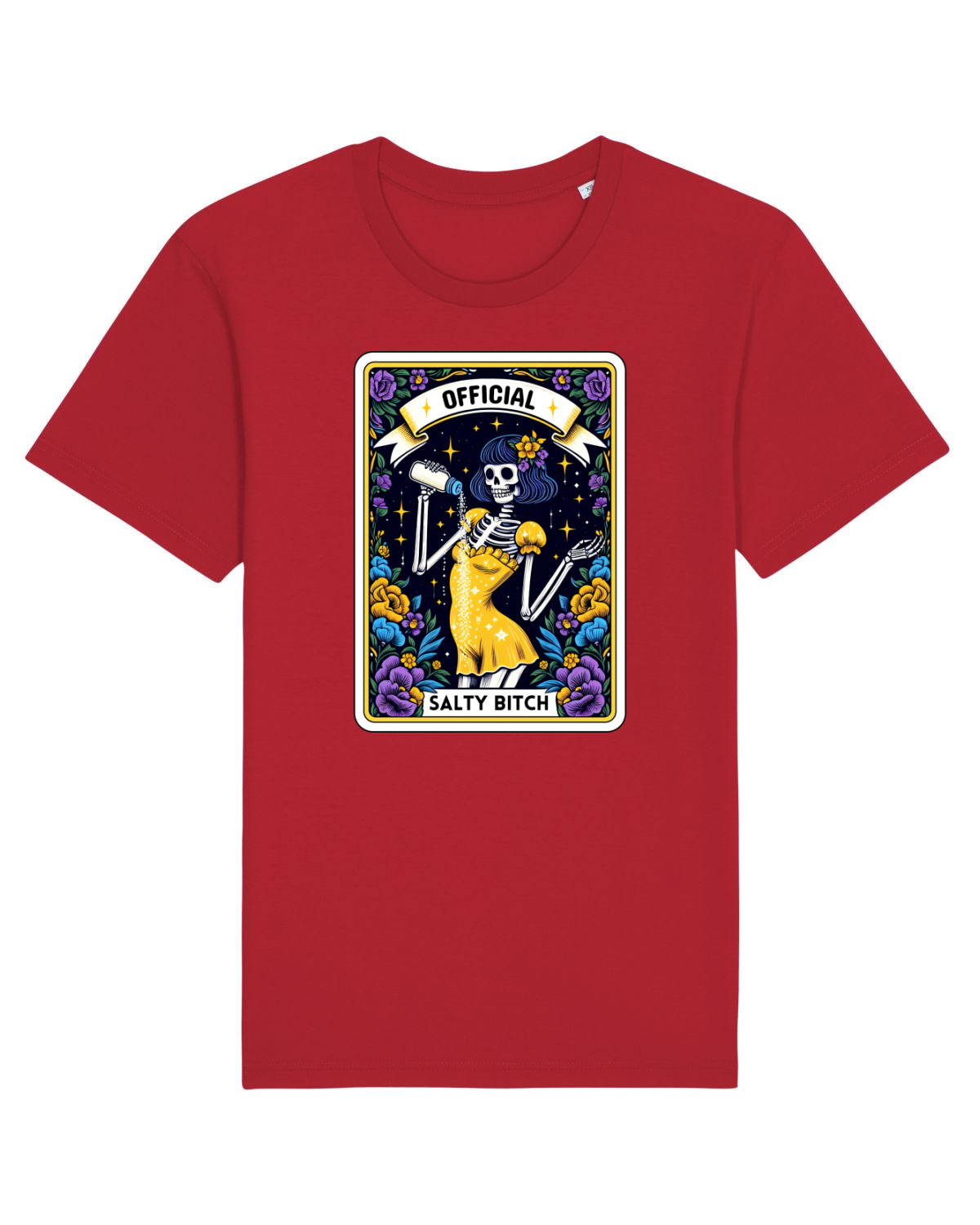 Tricou mânecă scurtă Unisex Rocker Red