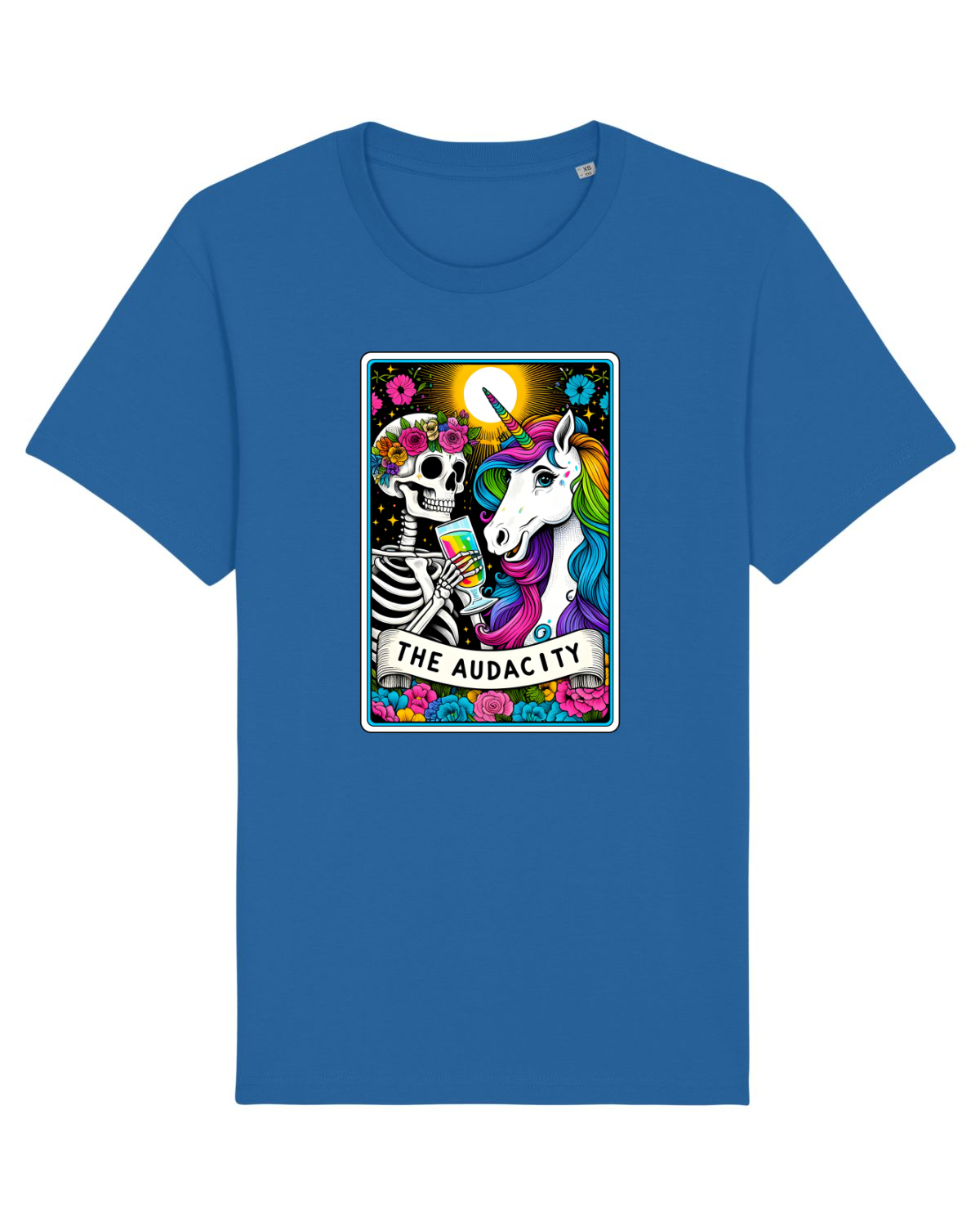 Tricou mânecă scurtă Unisex Rocker Royal Blue