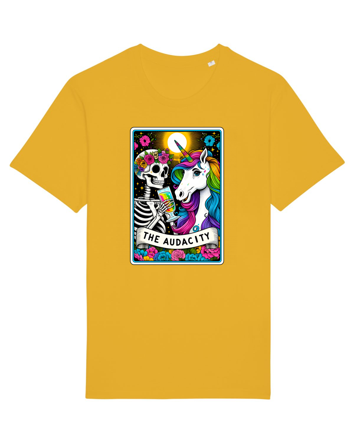 Tricou mânecă scurtă Unisex Rocker Spectra Yellow