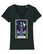 The Cat Lady Tricou mânecă scurtă guler V Damă Evoker