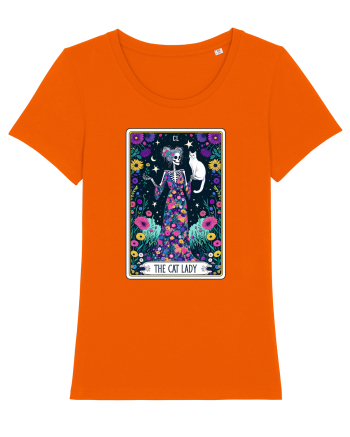 The Cat Lady Bright Orange