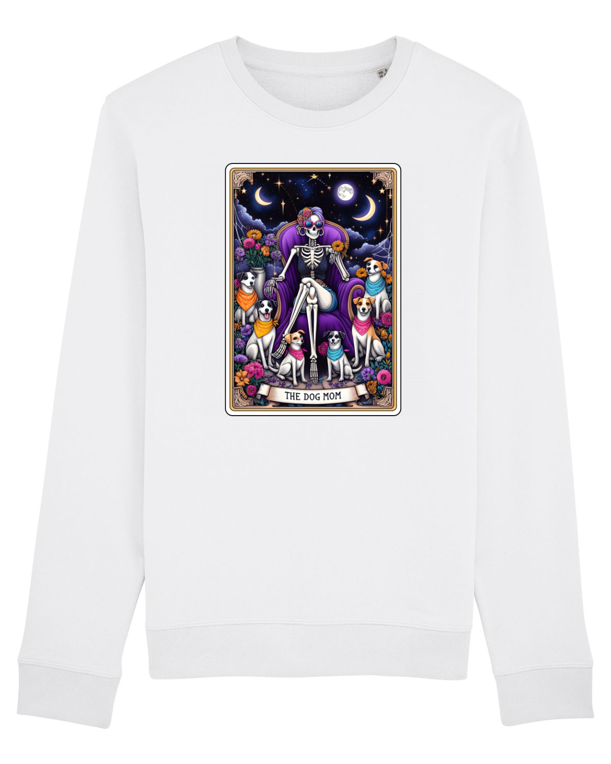 Bluză mânecă lungă Unisex Rise White