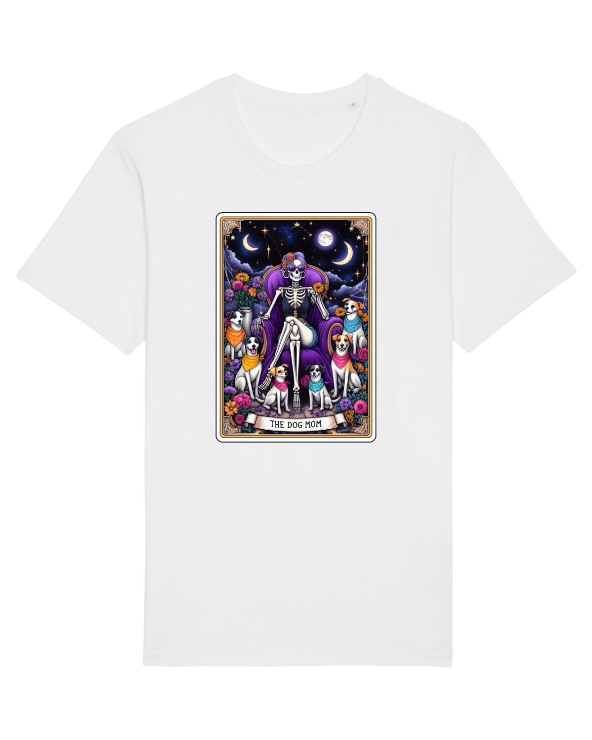 Tricou mânecă scurtă Unisex Rocker White